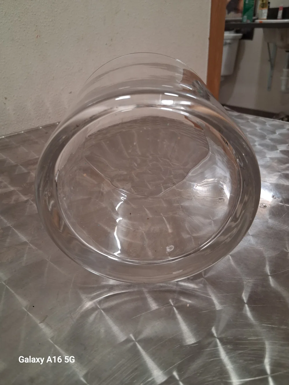Clear Glass Cylinder Vase -
